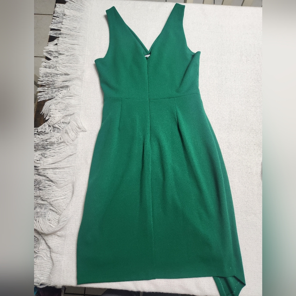 Guess Asymmetrical Green Dress Size 8 - Picture 2 of 14